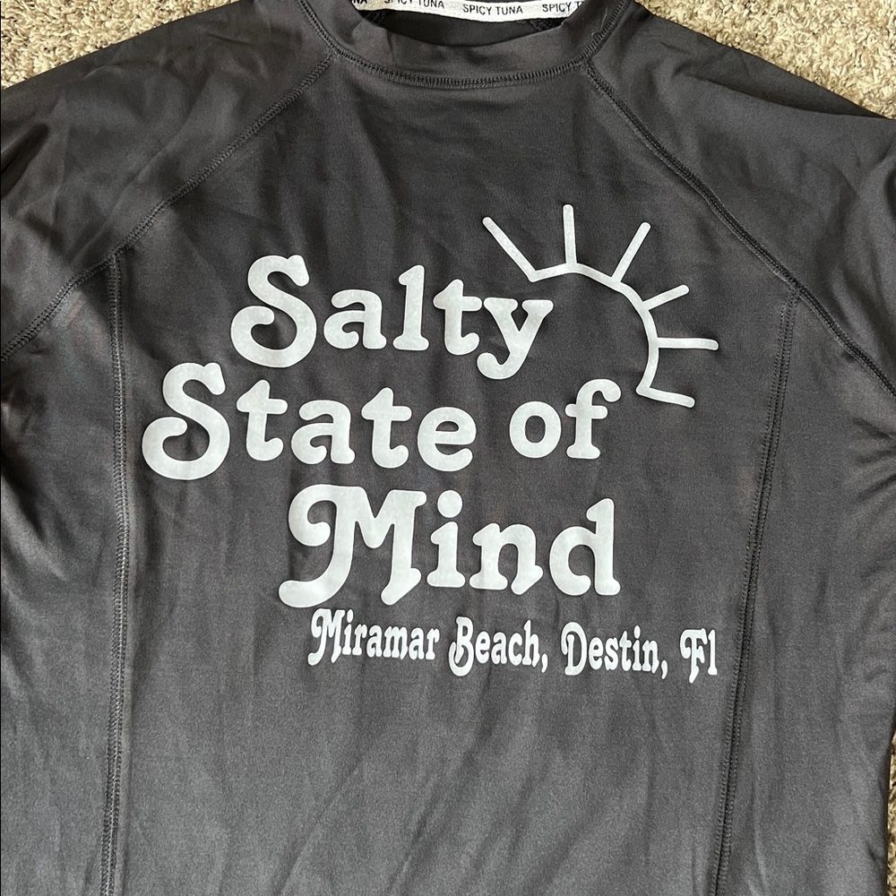 Spicy Tuna Men’s Rash Guard - Picture 3 of 3